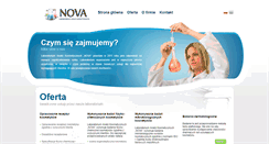 Desktop Screenshot of nova-lab.pl